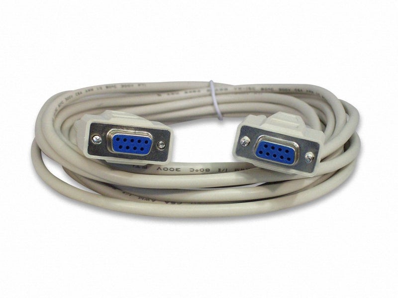 Your Cable Store 15 Foot DB9 9 Pin Serial Port Cable Female/Female RS232